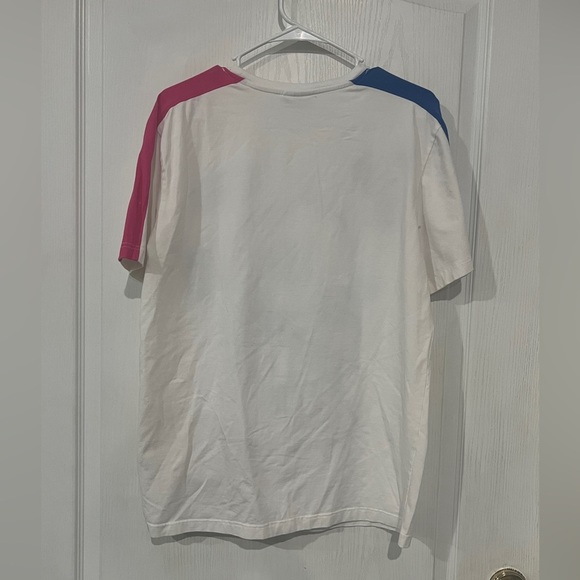 SpongeBob Squarepants Stephen Hillenburg Rainbow Embroidered Shirt White Size S - Picture 5 of 5